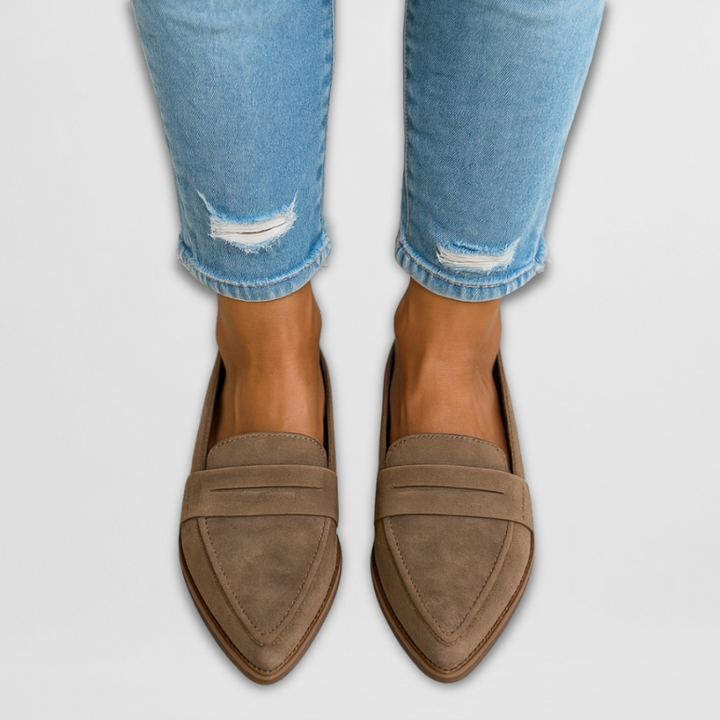 Pounamu | Suede Loafers