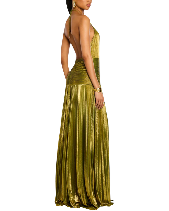 Lorette | Shimmering Dress with Back Cutout