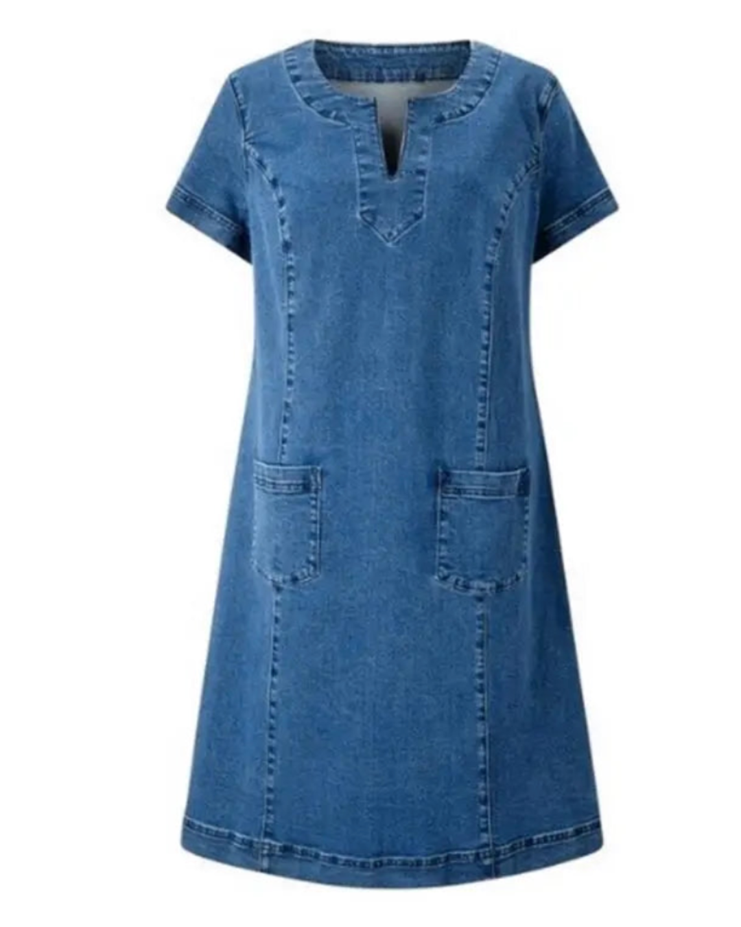 Anya | Soft Denim Dress