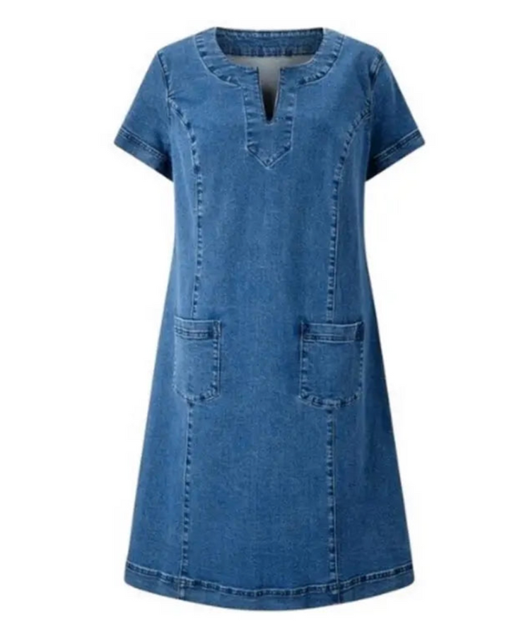 Anya | Soft Denim Dress