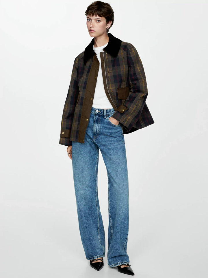LINA - URBAN CHIC PLAID JACKET