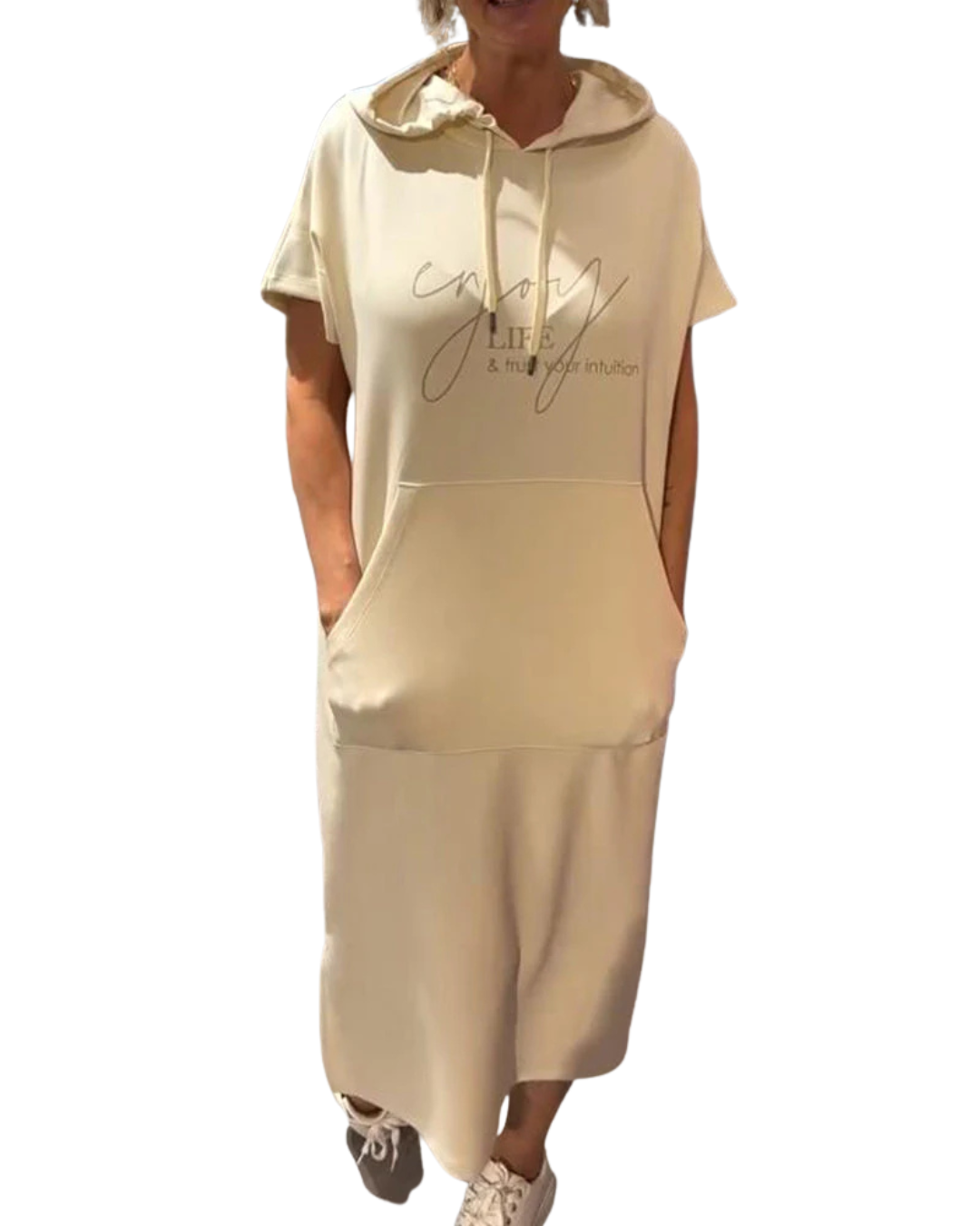 Ebba | Comfortable Dress with Hood and Feminine Fit