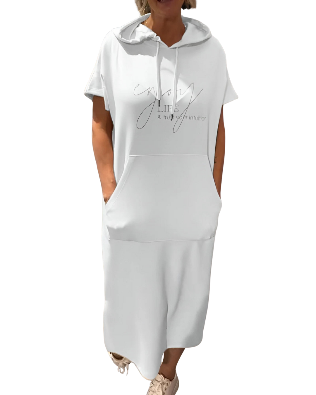 Ebba | Comfortable Dress with Hood and Feminine Fit
