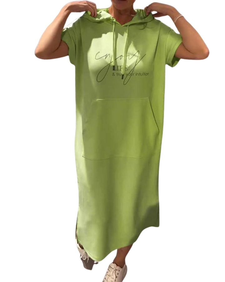 Ebba | Comfortable Dress with Hood and Feminine Fit