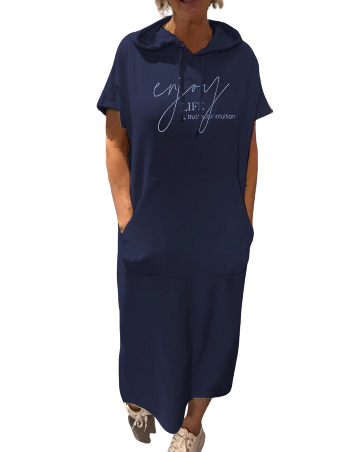 Ebba | Comfortable Dress with Hood and Feminine Fit