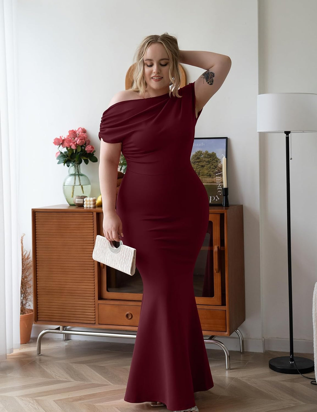 Sleeveless Bodycon Maxi Formal Dress