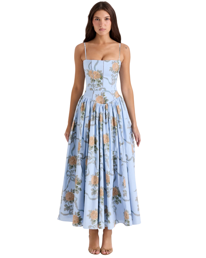 Isabella | Vintage Bow Summer Dress