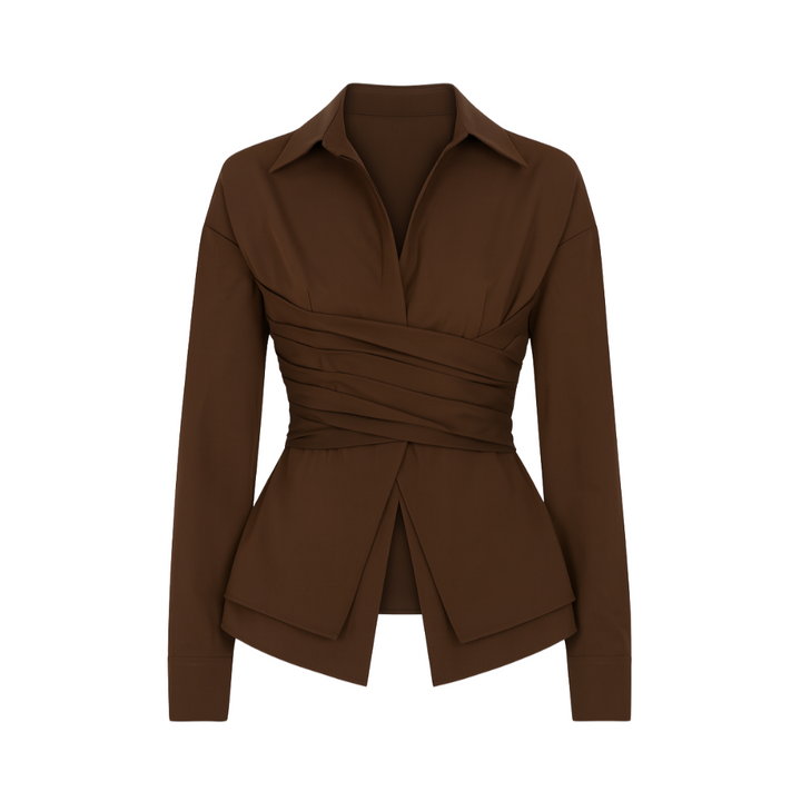 Vive | Sophisticated Wrap Top with Tailored Fit