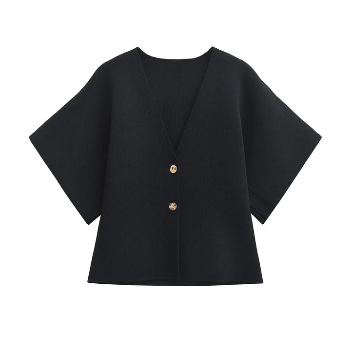 Jade | Minimalist Elegant Blouse with Button Front