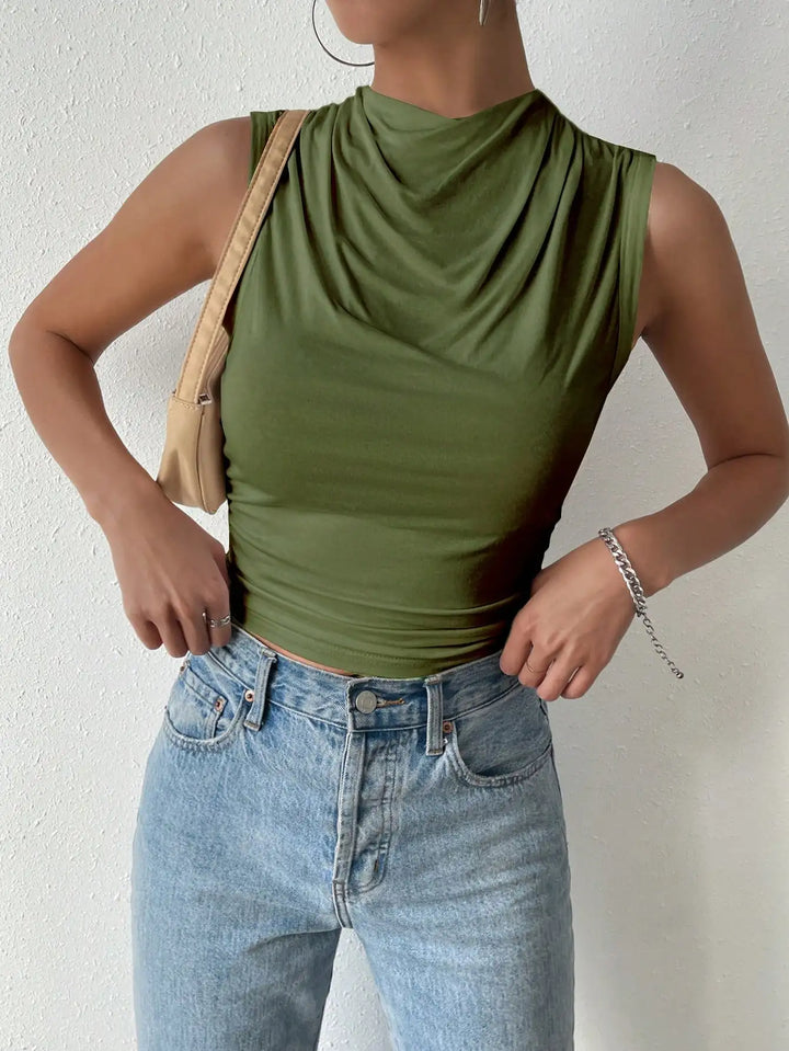 Myrthe | The Draped Top