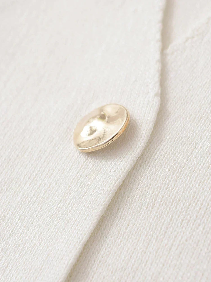 Jade | Minimalist Elegant Blouse with Button Front