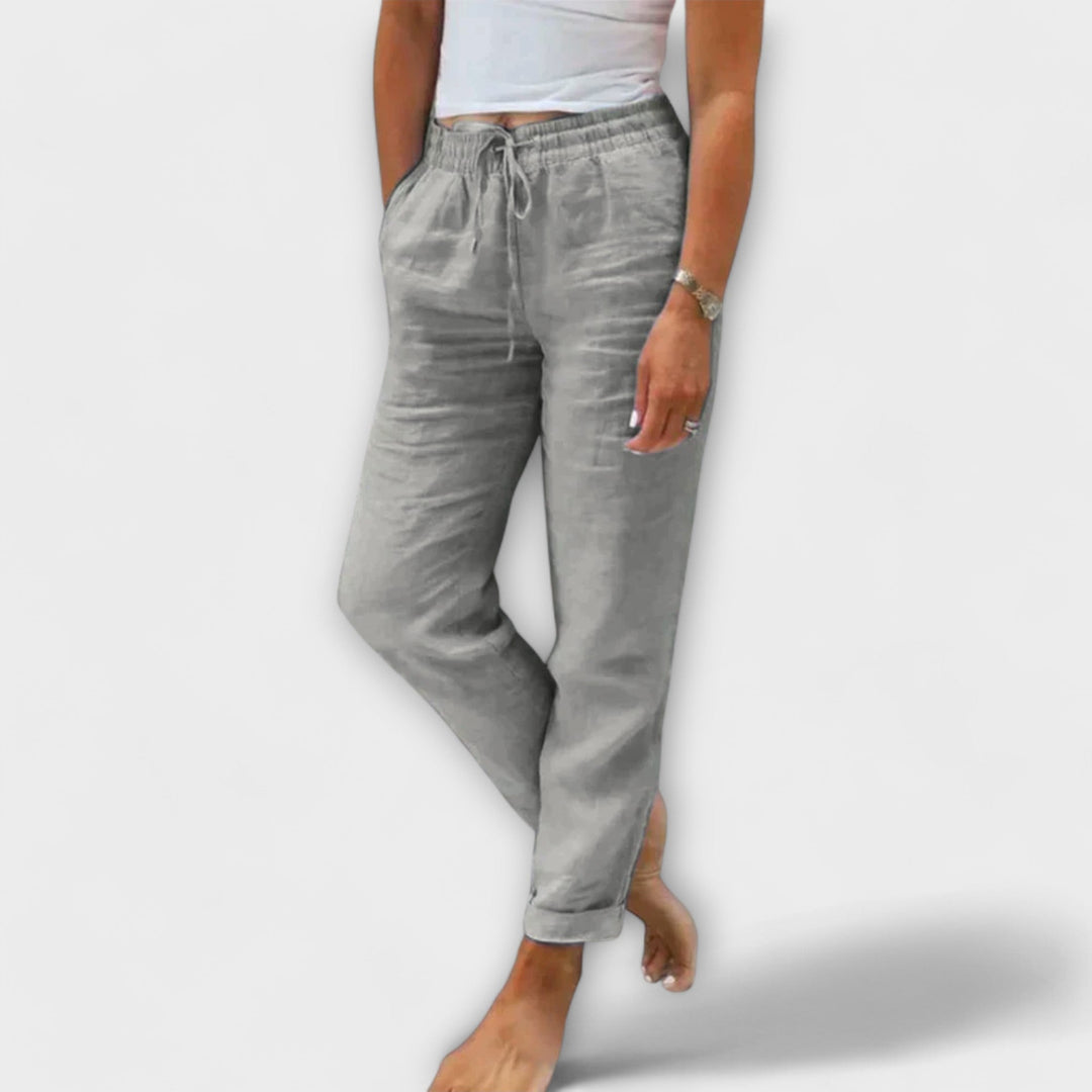 Stacy | Light Linen Pants