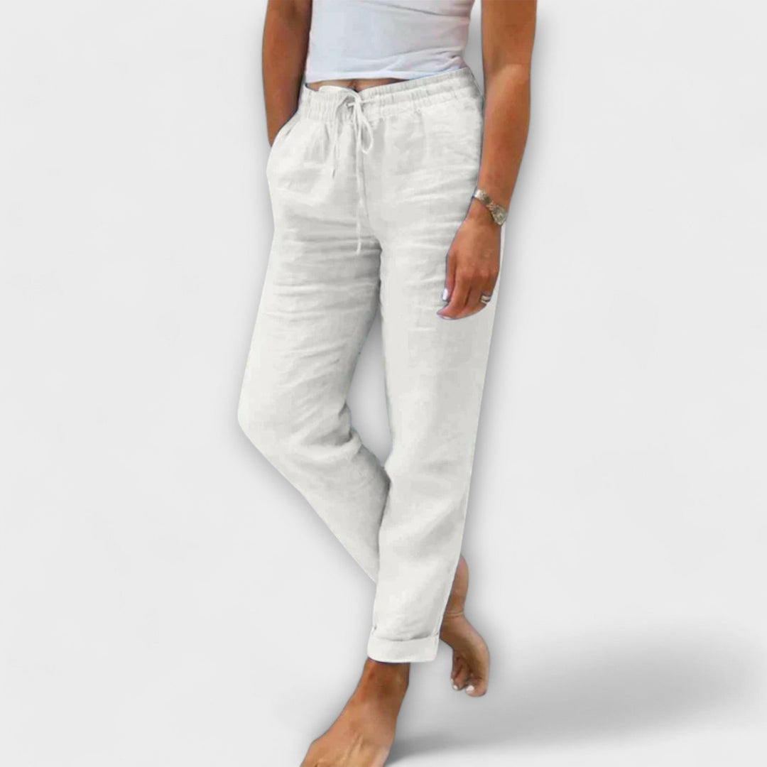 Stacy | Light Linen Pants