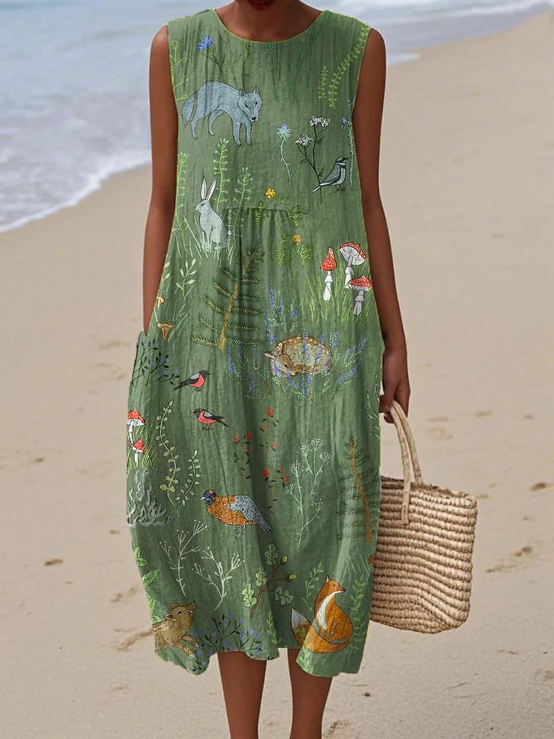 Liv | Artistic Beach Dress