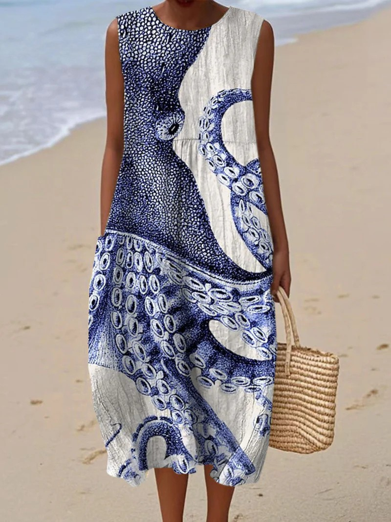Liv | Artistic Beach Dress