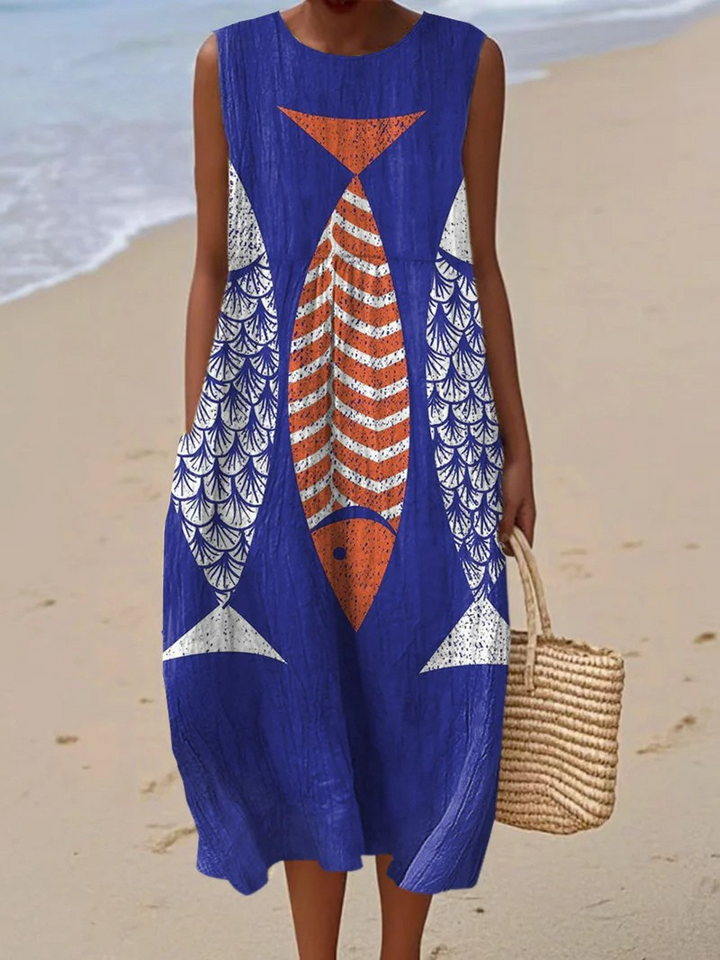 Liv | Artistic Beach Dress