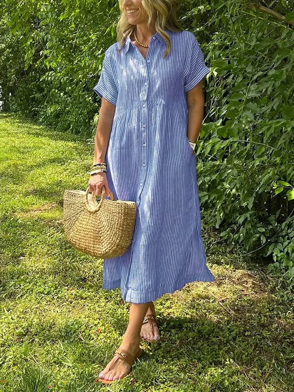 Tess | Relaxed Shirt Dress