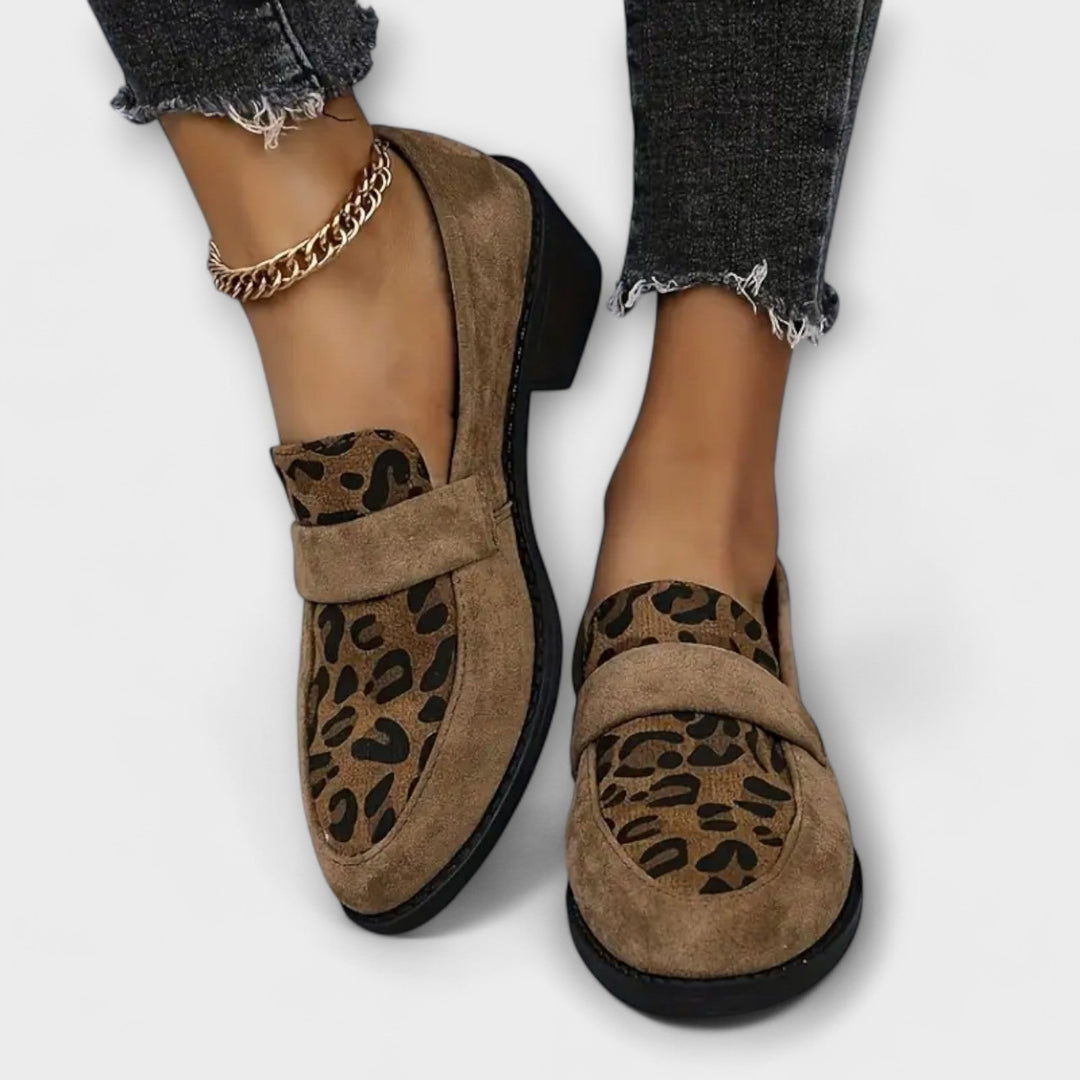 Karla | Elegant Women's Shoes with Leopard Print